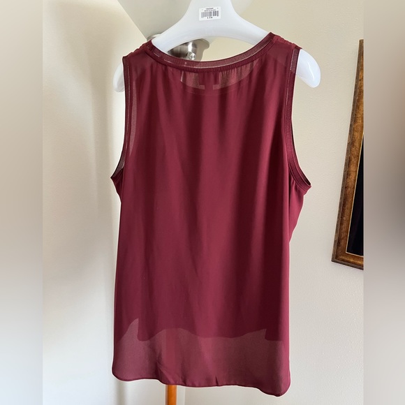 Maroon Mossimo tunic top. Size XXL. - Picture 3 of 6